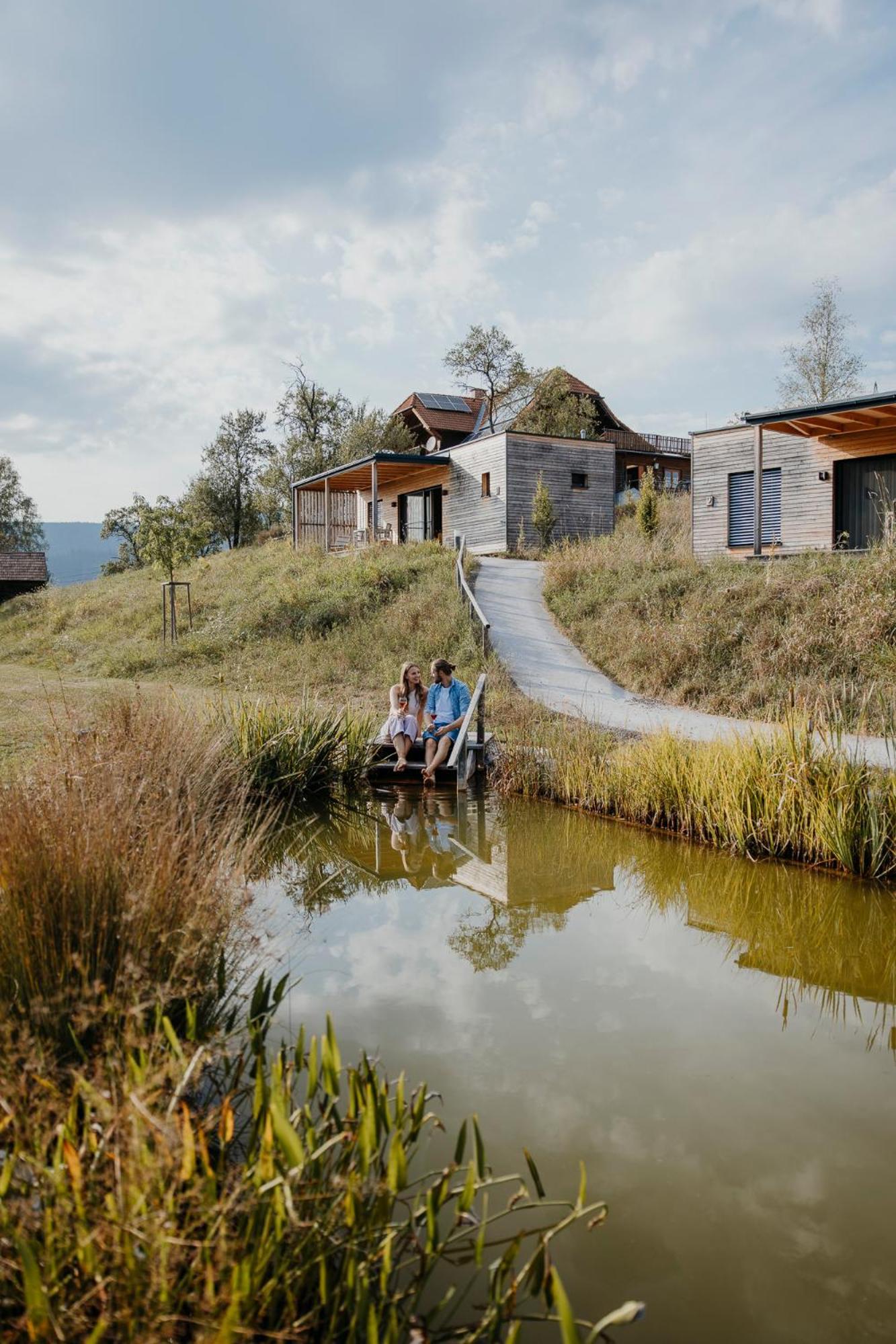 Wiesenquartier I Chalet I Adults Only Langenwang ภายนอก รูปภาพ