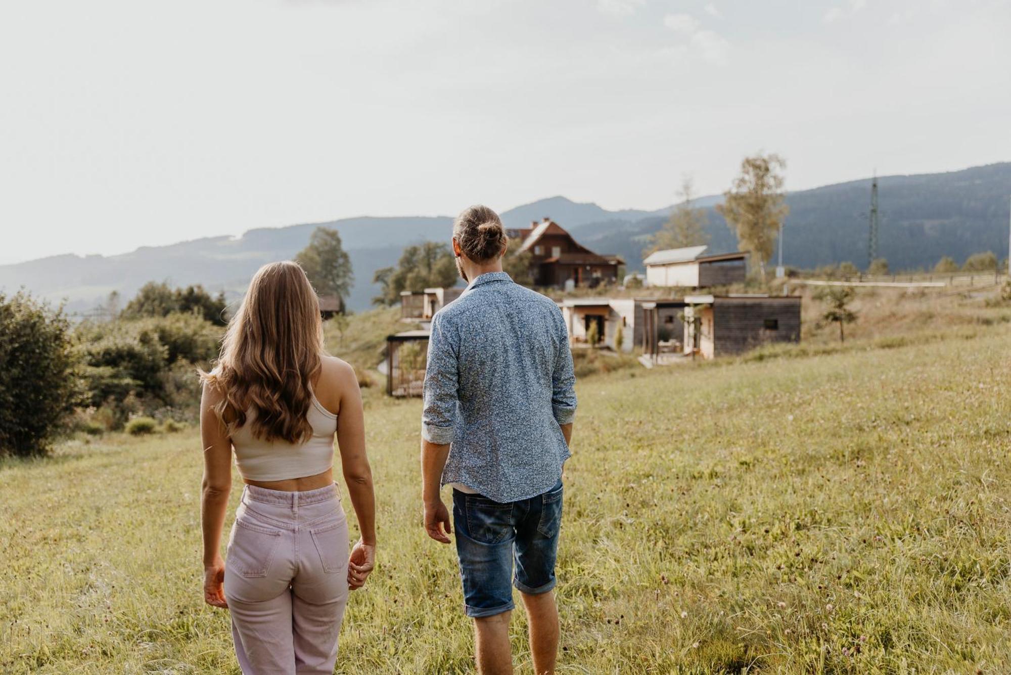 Wiesenquartier I Chalet I Adults Only Langenwang ภายนอก รูปภาพ